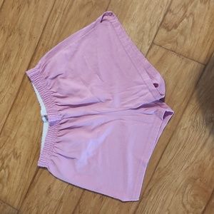 Large light pink soffe shorts